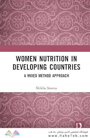 Women Nutrition in Developing Countries: A Mixed Method Approach 1st Edition
