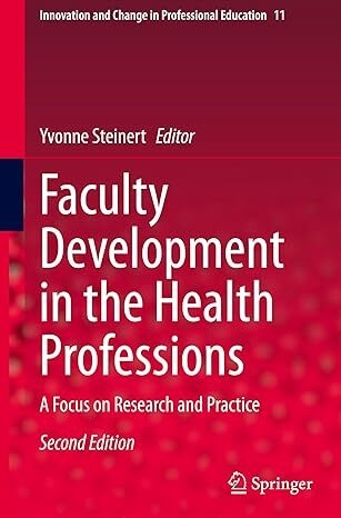 عکس Faculty Development in the Health Professions: A Focus on Research and Practice