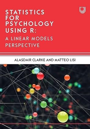 عکس Statistics for Psychology Using R: A Linear Models Perspective