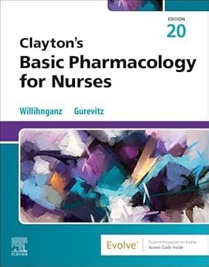 عکس Clayton’s Basic Pharmacology for Nurses 20th Edition